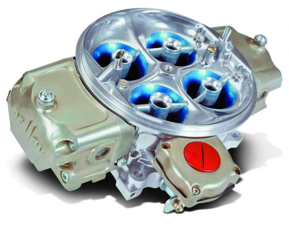 Freshly restored Holley 7320 4500 HP series Dominator carburetor, professionally polished and fully rebuilt for high-performance racing applications. Rated at 1150 CFM, this carb is ideal for Pro Mod, drag racing, and high-horsepower builds. Unit has been carefully serviced and is ready to run. Smooth throttle response, clean internals, and strong fuel delivery performance. Comes in excellent condition with a polished finish that stands out on any build. Perfect upgrade or replacement for serious racers looking for reliability and power.